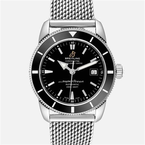 used breitling superocean a17321